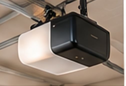 Ceiling-mounted garage door opener